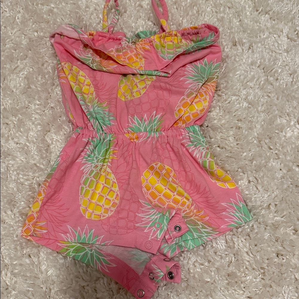 The Children's Place Pink Pineapple Bodysuit